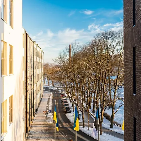 Apartment Free Parking, Quiet, One-bedroom At Kalamaja Tallinn